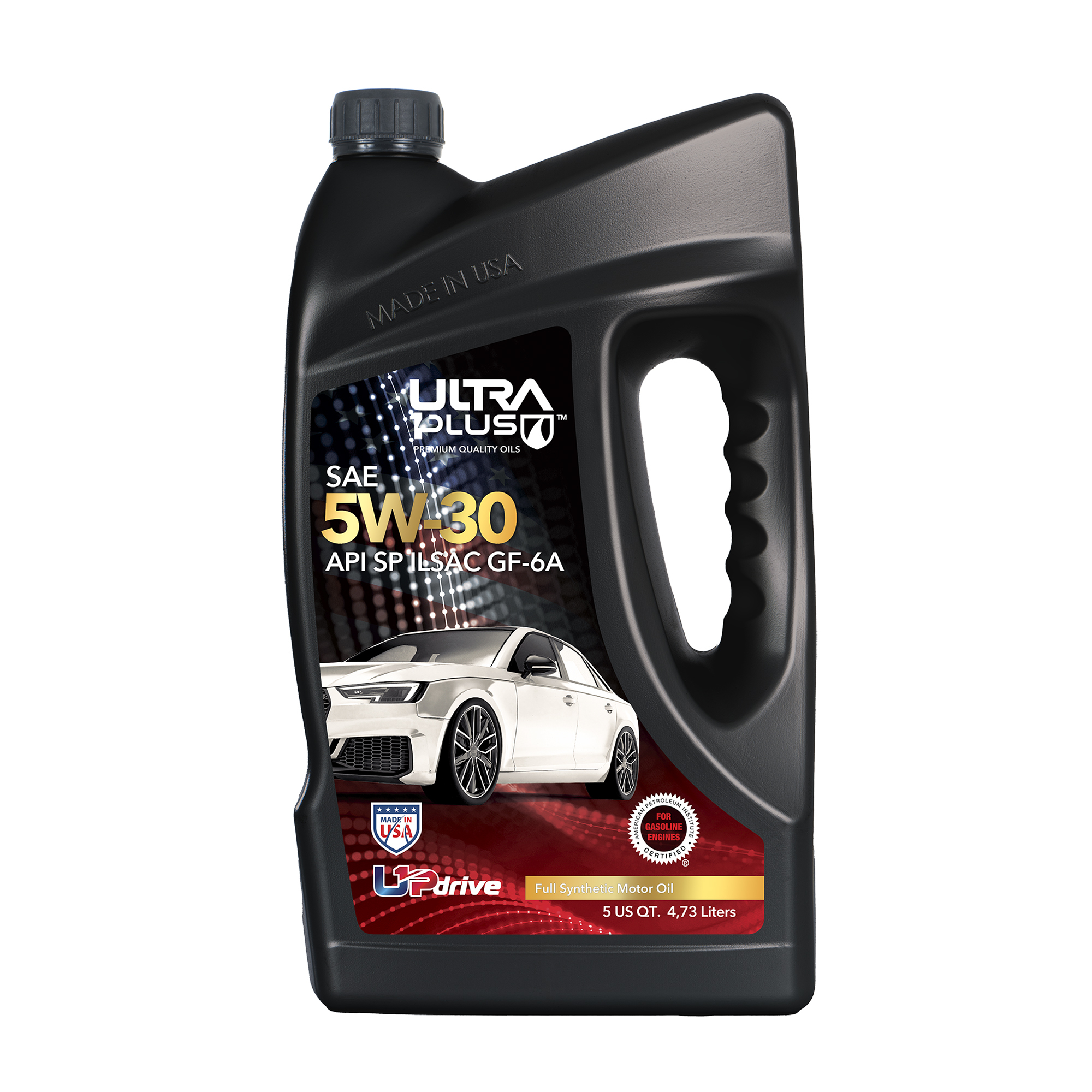 Ultra1Plus Full Synthetic Motor Oil SAE 5W-30, API SP, ILSAC GF-6A, 5 QTS